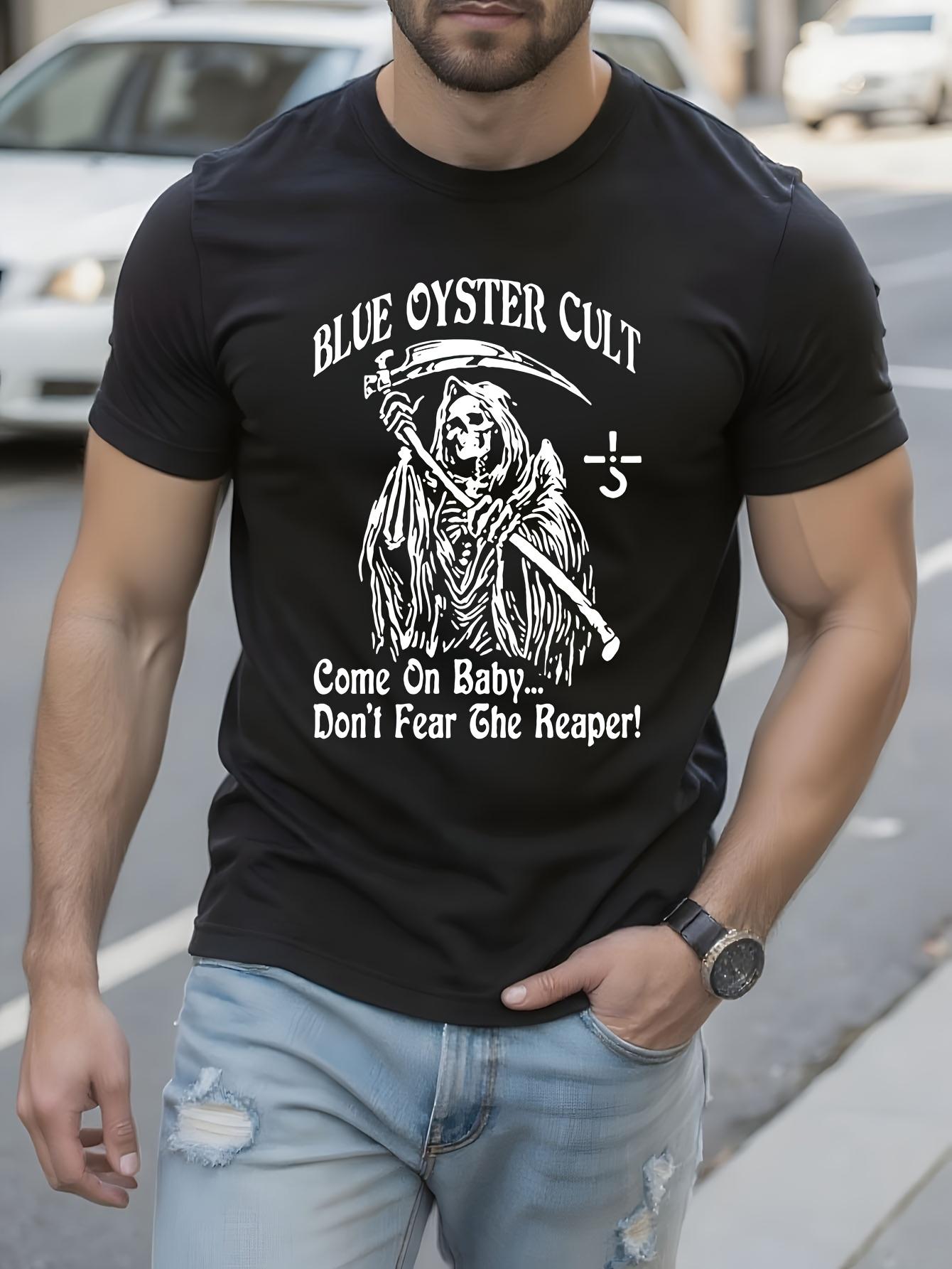 Blue Oyster Cult Don t Fear the Reaper Graphic Tshirt Bla... XXL