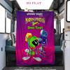 Martian Melodies: Looney Tunes Adventure blanket blanket Camping trip Digital printing Christmas gifts sheet