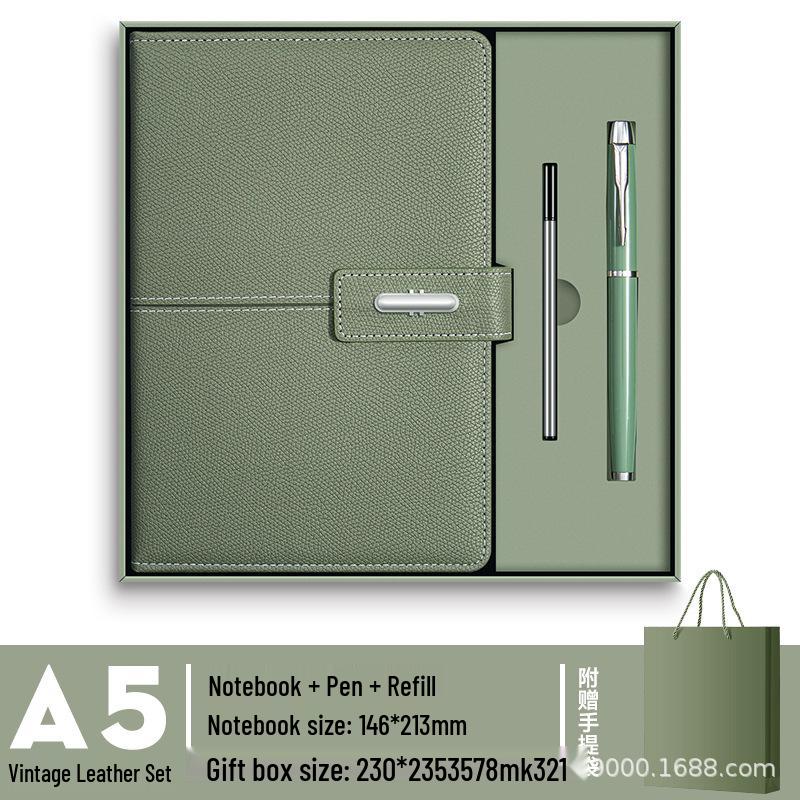 A5 Business Notebook Gift Box Set: Deluxe Office Stationery and Memorable Souvenir