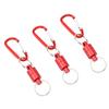 3PCS Magnetic Key Holder Quick Release Keychain Aluminum Alloy Portable Magnetic Buckle for Repair T