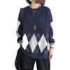 Knit Sweater Long Crew Loose Perfect for Going Winter [OGCPWYQZ] Women's Top, Sleeve, Neck, Patterned, Casual, Warm, Stylish, Slimming, Soft, Fit,