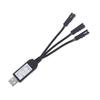 110cm 3in1 AA Battery Eliminator USB Powered for Toothbrush Toy Flashlight Clock Walkie Talkie Christmas Strip Light