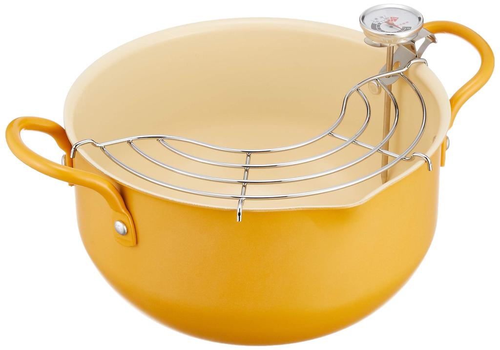 Summit Industries Iron Pan Style Full Yellow Dry! Fryer, 20cm,