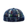 Tear Broken Denim Docker Cap Colorful Brimless Caps Without Visor Adjustable Cotton Polyester Hat Hats Outdoor Street Hip Hop
