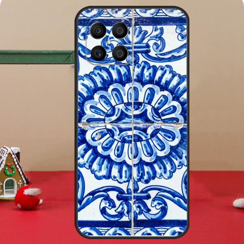 Moroccan Tile Case For Honor Magic 8 Pro 6 7 Lite Honor 400 200 50 70 X8c X8b X9a X9b X9c X9d Win RT Coque