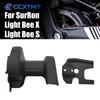 Motorcycle Center Axle Protective Cover Belt Pulley Mud Guards Middle Axis Guard For Sur-Ron Surron Lightbee Light Bee S & X