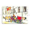With The Carriage Through Salzburg Metal Plaque Garage Club Party Pub Plates Wall Pub Design Tin Sign Poster