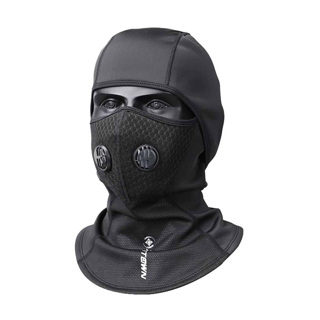 Balaclava Cycling Cap Thermal Face Cover with Breathing Valve In Winter for Skiing Snowboarding
