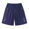New summer quick-drying sports shorts loose lightning fitness running beach pants waterproof zipper pocket design