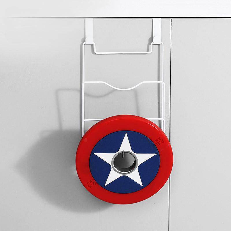 Pan Lid Storage Rack Door Mount Pot Cover Organizer Holder Kitchen Accessories Chopping Board Rack Cabinet Door Storage Shelf