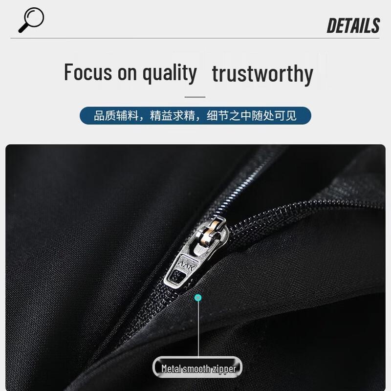 Kangbo Men's Summer Silk Blend Straight-Leg Trousers