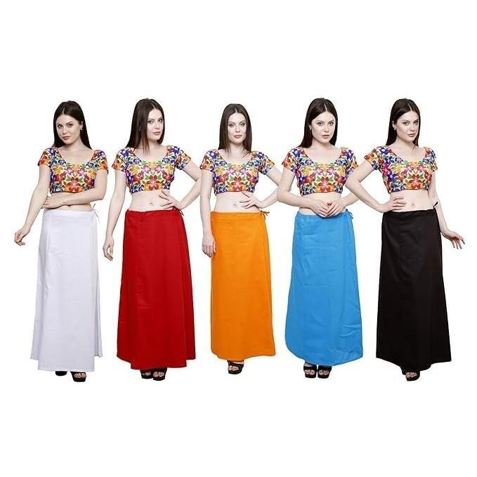 Muliticolor Pack Of 5 Cotton Saree