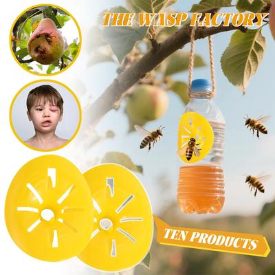 Bee Trap Flower-shaped Flying Insect Bee Funnel Trap Bee Farm Catch Bee Collector Indoor And Outdoor Reusable