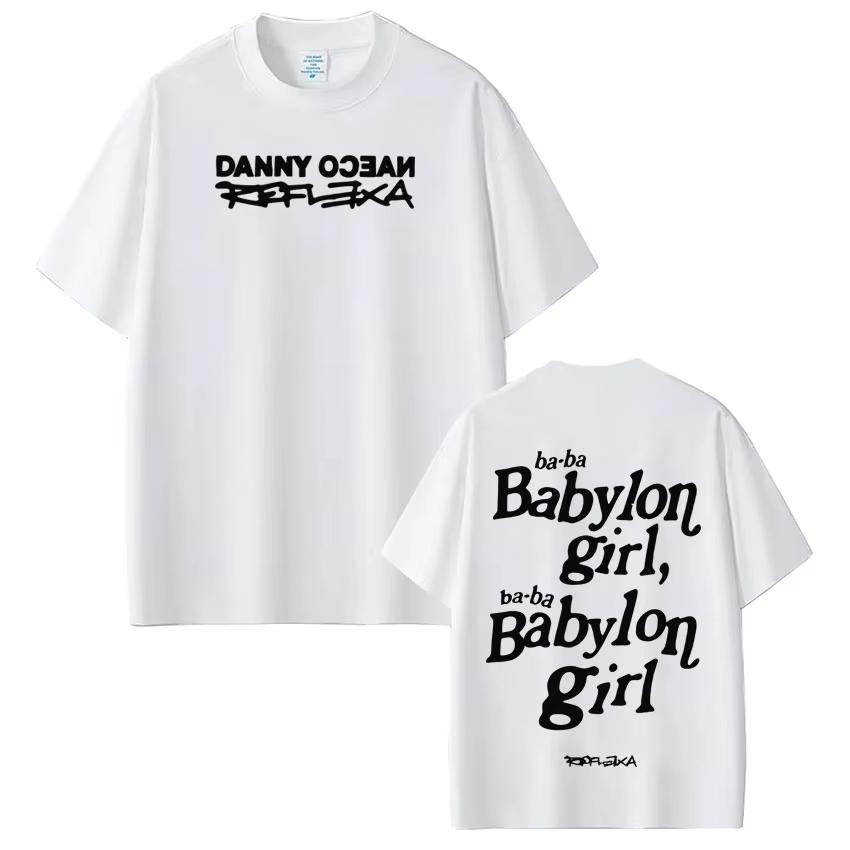 Rapper Danny Ocean 2026 Fashion Graphics Tshirt Unisex Women Casual Tshirt pure Cotton Aesthetics Vintage Shortsleeved Tshirts