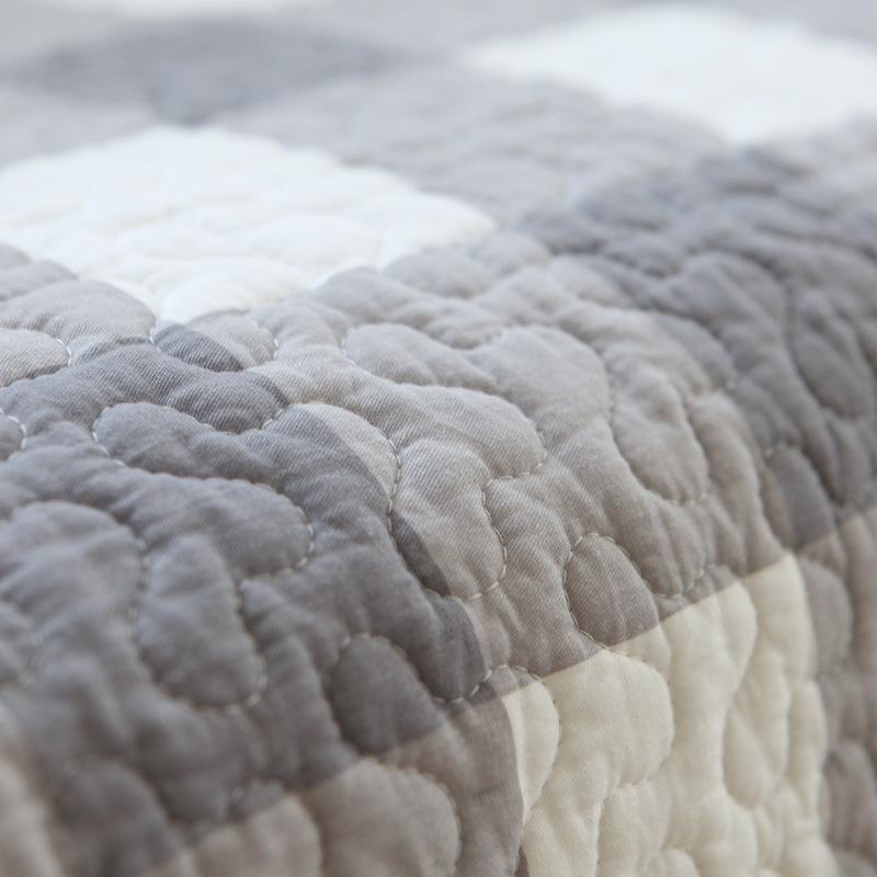Washed Cotton Geometric Pattern Sofa Cushion Fabric Cotton Anti-slip Simple Modern Four-season Universal Sofa