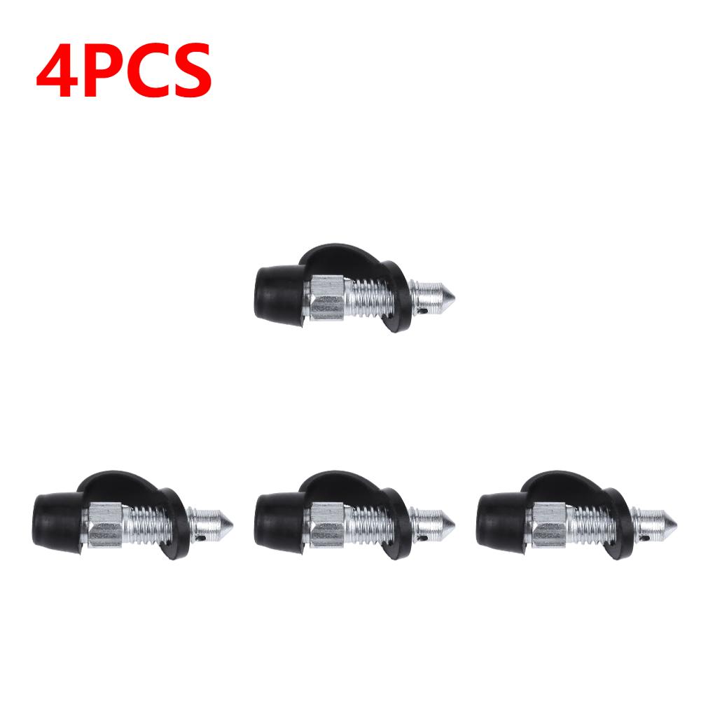 1-5PCS Car Motorcycle Brake Caliper Bleed Screw Nipple Portable Auto Brake Caliper Bleed Exhaust Screw Nipple Easy Operation