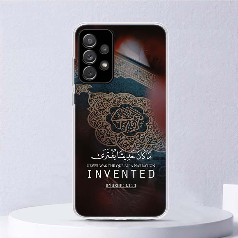 Muslim Islam Bismillah Allah Soft Case For Samsung Galaxy A16 A15 A14 A13 A56 A55 A54 A53 Phone Cover A36 A35 A34 A33 A26 A25 A2