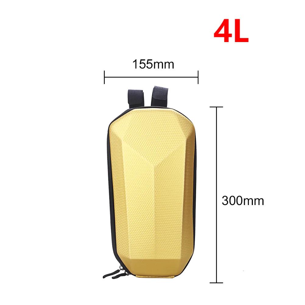 2L 3L 4L 5L Zipper Scooter Front Bag for Xiaomi M365 Electric Scooter Waterproof Storage Hanging Bag for Kugoo M4 Accessories