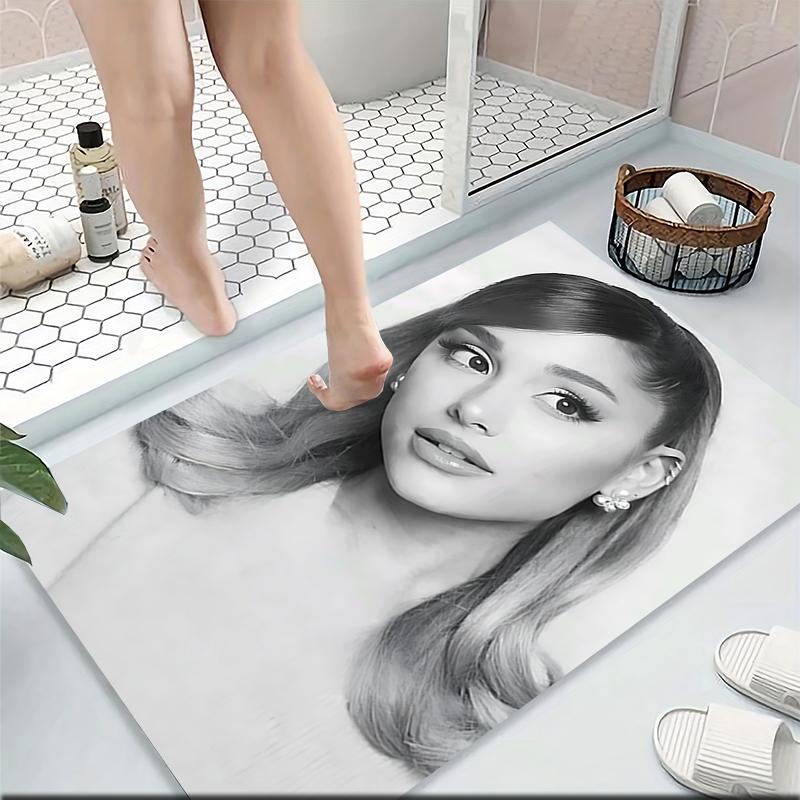 Elegant Fashion Portrait Carpet Rug Soft Washable Antislip Home Living Room Sofa Mats Personalized Christmas Rug