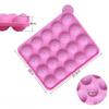20 Holes Round Lollipop Mold Silicone Easy Demoulding Chocolate Lollipop Mold Silicone Cake Mold