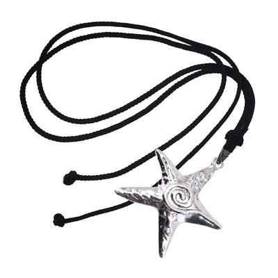 Trendige Legierung Seestern Halskette Vielseitiges Accessoire Halsschmuck Perfekt für Abendessen Partys und Urlaube