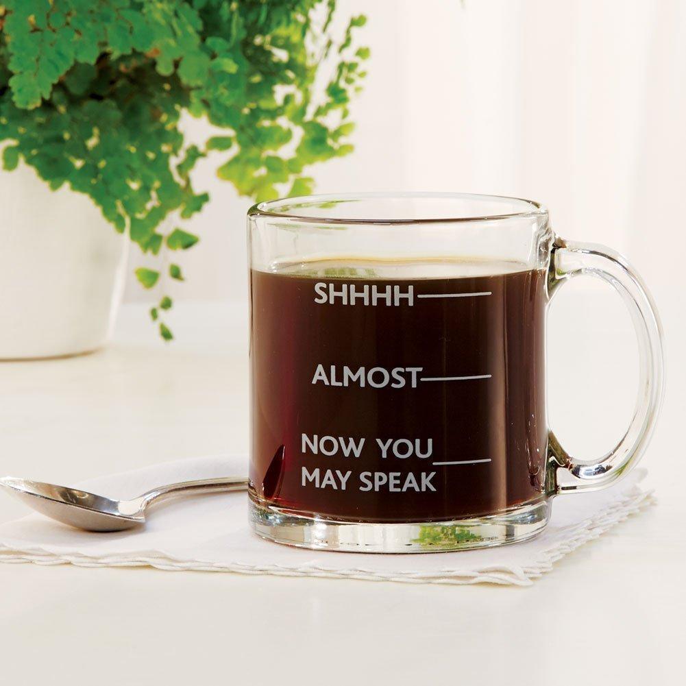 Glass cup coffee mug 400ml