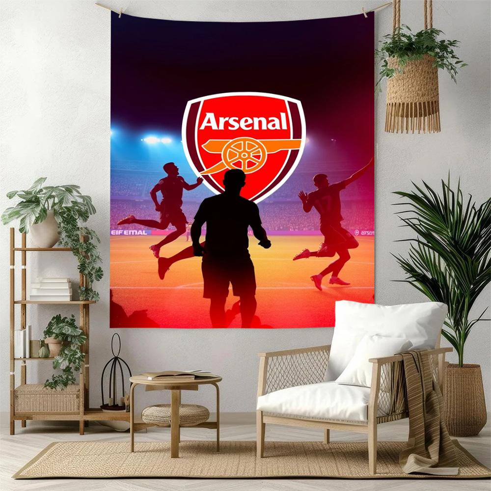 Arsenal Fans Wall Decor Tapestry Art For Pet Memorial Birthdaywedding Party Backdrop Family Gift