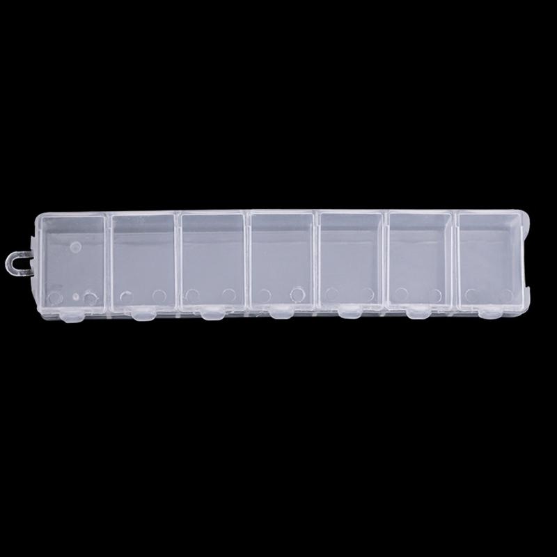 Jewelry Container Box Rectangular/Round Organizer for Case with Lid for Jewelry Earring Nail Art Charms Multipurpose Hol