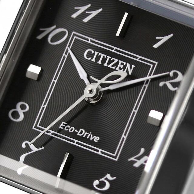 CITIZEN L SQUARE Collection Solar Watch L Black EW5600-10E