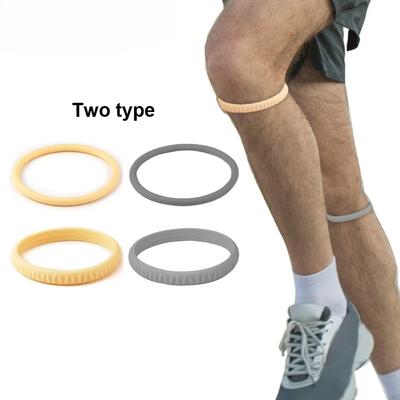 Patellasehnen-Knieband zur Schmerzlinderung, Basketball-Stabilisator-Klammer, Silikonband, Elastizität, fester Schutz, Kniescheibenring