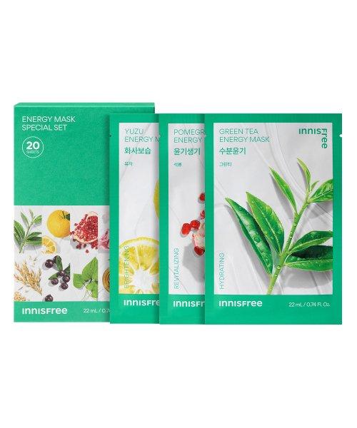 

Innisfree Energy Mask Special Set 20pcs FREE