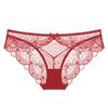 French Sexy Underwear Ultra-thin Breathable Mesh Lace Women's Underwear Pure Cotton Bottom Crotch Hip Lift Low Waist Briefs