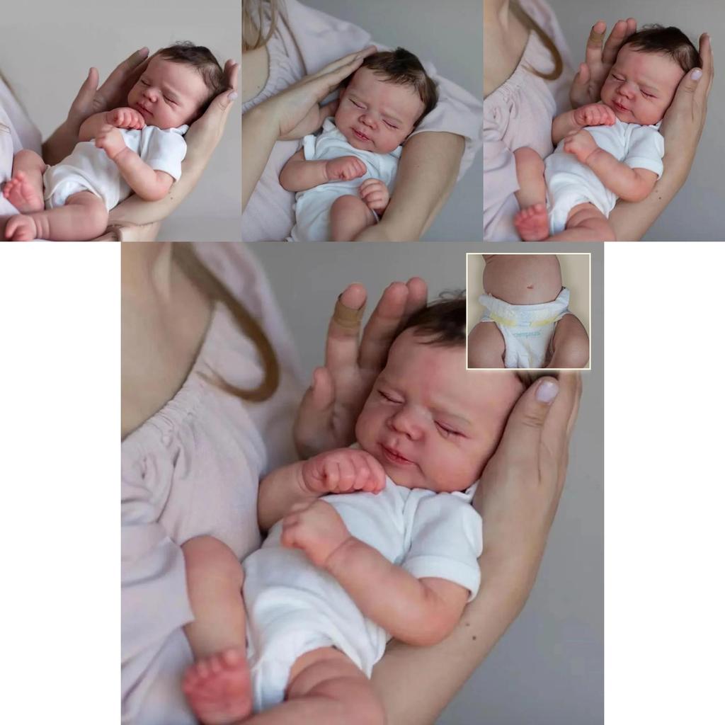 Silikonová panenka reborn pro sběratele a nadšence do dárků 50 cm Realistický kamarád na hraní