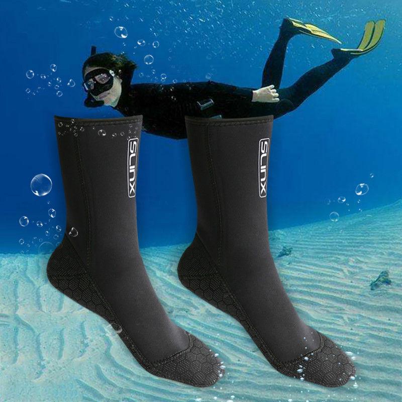 3mm Neoprene Scuba Diving Swimming Fin Socks Snorkel Boots Spearfishing Wetsuit