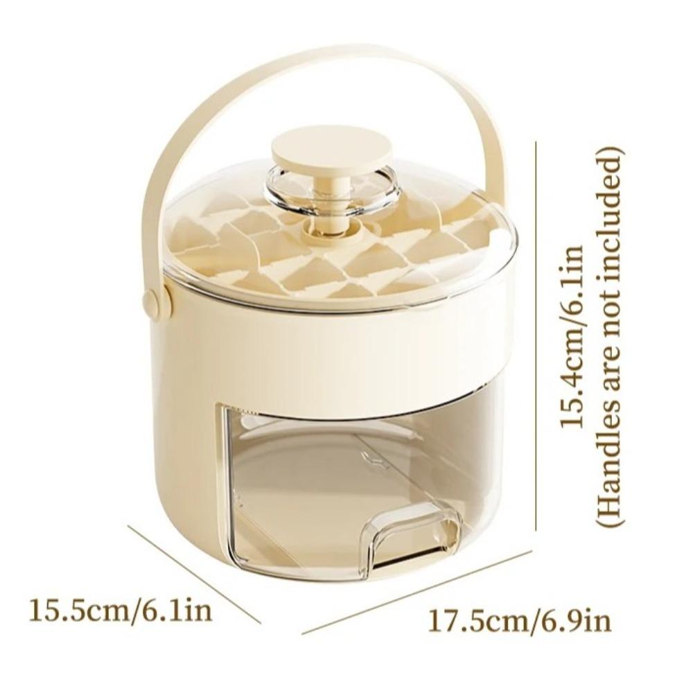 Useful 40 Grid Ice Cube Mold with Lid Reusable Ice Cube Maker Multifunctional Large Capacity Ice Compartment Boxs Ice Tool