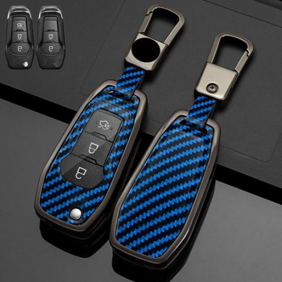 Zinc Alloy TPU Car Key Fob Case Cover For Ford F150 F450 Explorer Ranger Mustang