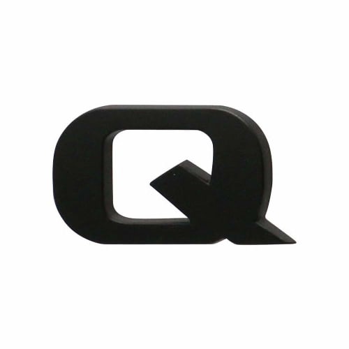 

RL Emblem Customized Font Emblem Matte Black Q/CT437