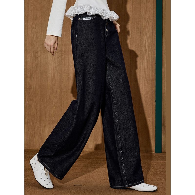 Coolhut American Retro Loose and Versatile Jeans 2026 Autum Women's Fashion Jeans