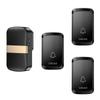Wireless Waterproof Doorbell with No-Battery Receiver & Long-Range Elderly Call Button