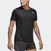 Adidas T Shirts Men's Black Crew Neck Moderate Straight Fit CG1953