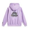Li Ning Sports Lifestyle Series Wade Christmas Series Letter Hooded Comfortable Breathable Versatile Loose Sweatshirt Men Sweatshirt Purple AWDU653-3