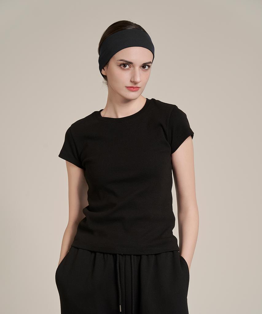 Iteoneolmomeonteu Basic Milano T-Shirt _ Black