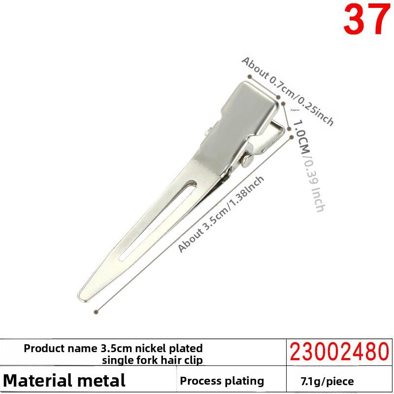 Metal Hair Clips for Fluffy and Seamless Hair Roots Bangs and Duckbill Styling