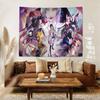 Hot Video PPersona 5 Gaming Anime Tapestry Hippie Flower Wall Carpets Dorm Decor Cheap Hippie Wall Hanging