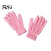 Anti Cold Windproof Mittens Winter Warm Coral Fleece Gloves for Women, Soft Five Finger Solid Color Accessories Gloves, Thermal Autumn Breathable Hand