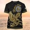 Mexico Flag Printed T Shirt Fashion Street National Emblem Pattern Tee Top Mexican Culture 2025 Fashion New Men Women T Shirts
