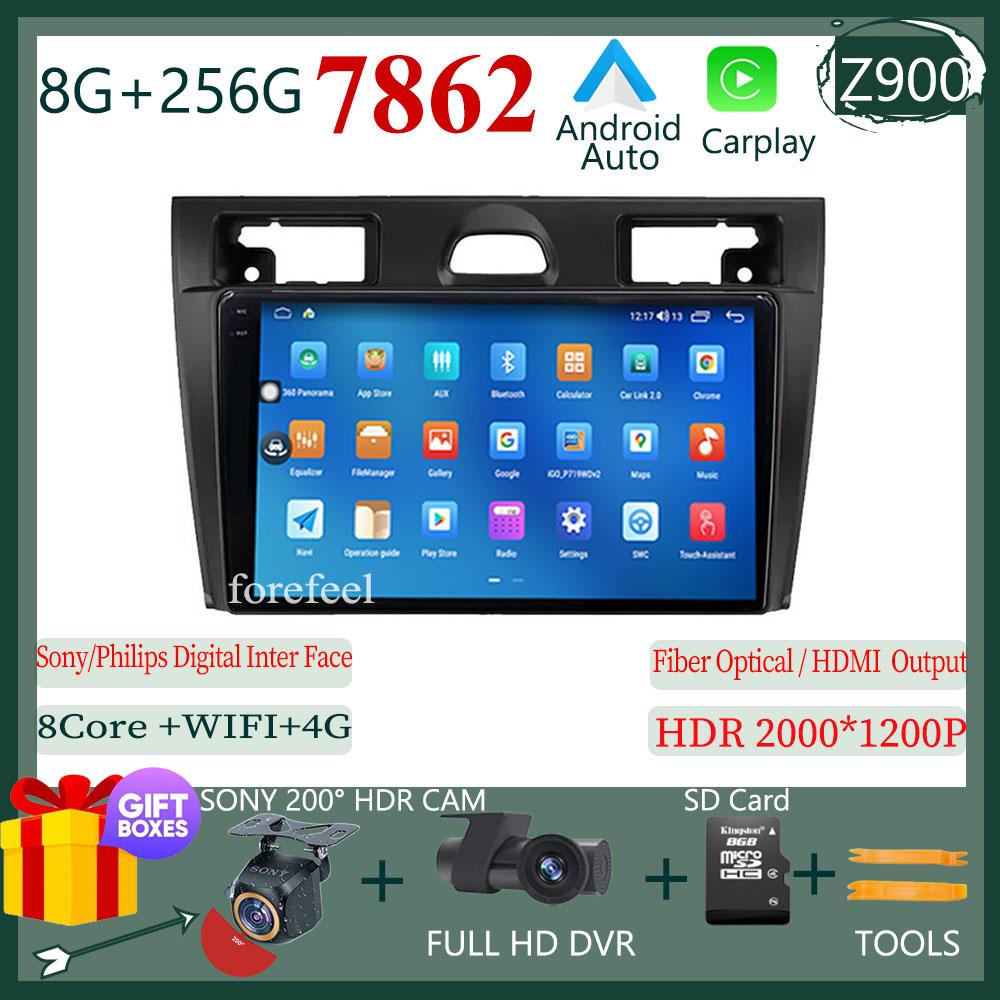 7862 Android For Ford Fiesta Mk VI 5 Mk5 2002-2008  Car DVD Auto Radio Stereo Multimedia Player GPS Navigation  No 2Din DVD High