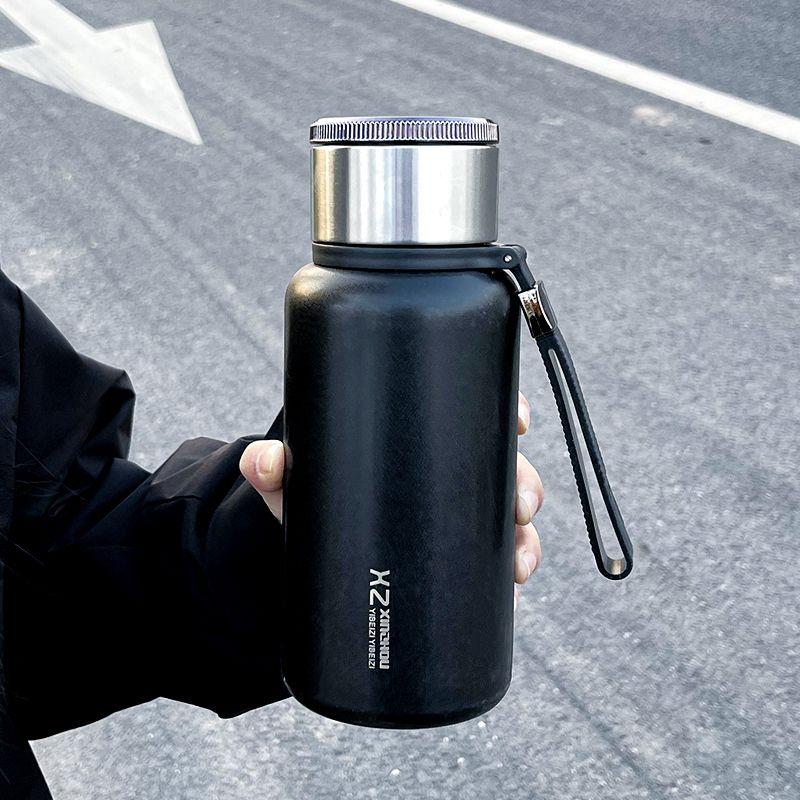 

Gianxi Large Capacity Insulated Cup Portable Office Water Cup Girls High Looks Cute Couple Cup Creative 800-1000ml