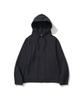 Ribbed Detail Sweat Hoodie Navy
