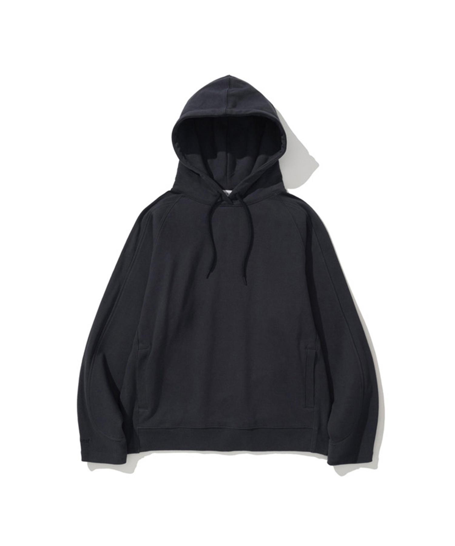 Er Er Ribbed Detail Sweat Hoodie Navy Navy/1